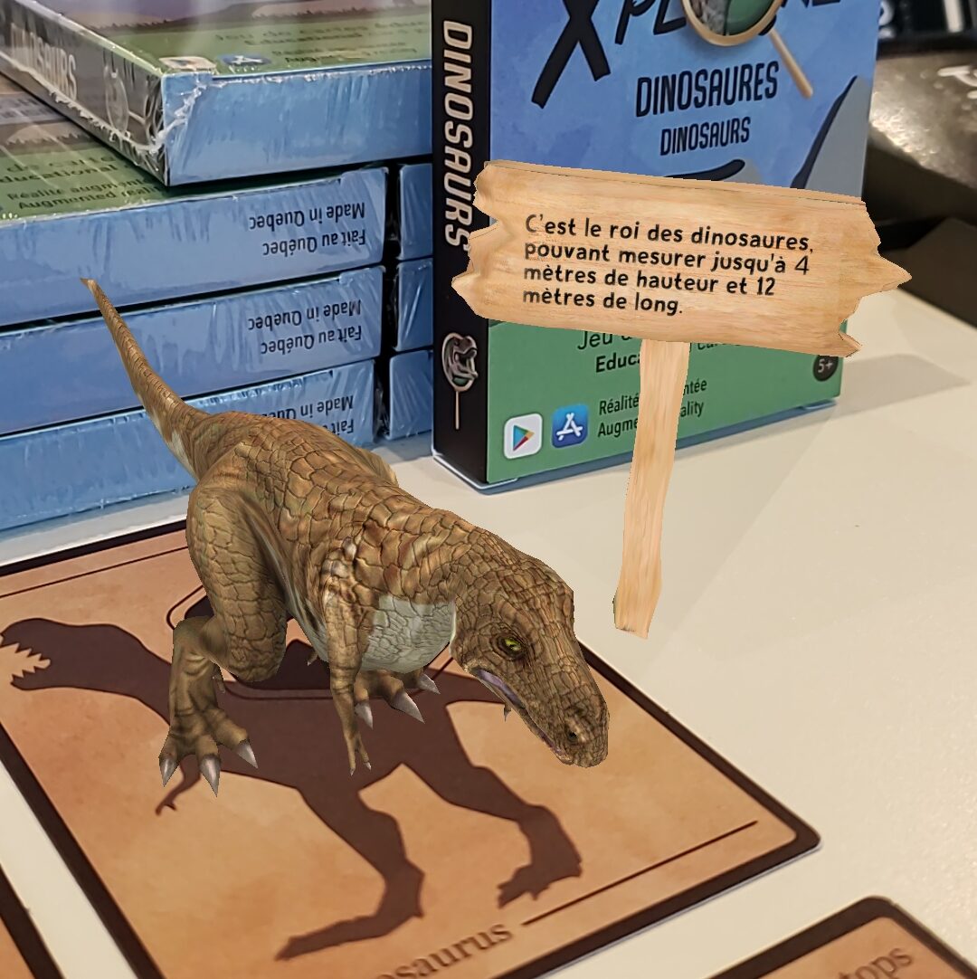 Xplore Dinosaures Produits